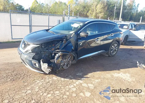 2016 Nissan Murano Sl from USA, damaged, VIN 5N1AZ2MG9GN111653